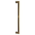 Heritage Brass Door Furniture Antique Brass / Pull Handles (Bolt Through) Heritage Brass - Door Pull Handle Apollo Design 460mm Antique Brass Finish