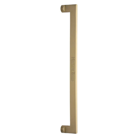 Heritage Brass Door Furniture Satin Brass / Pull Handles (Bolt Through) Heritage Brass - Door Pull Handle Apollo Design 460mm Satin Brass Finish