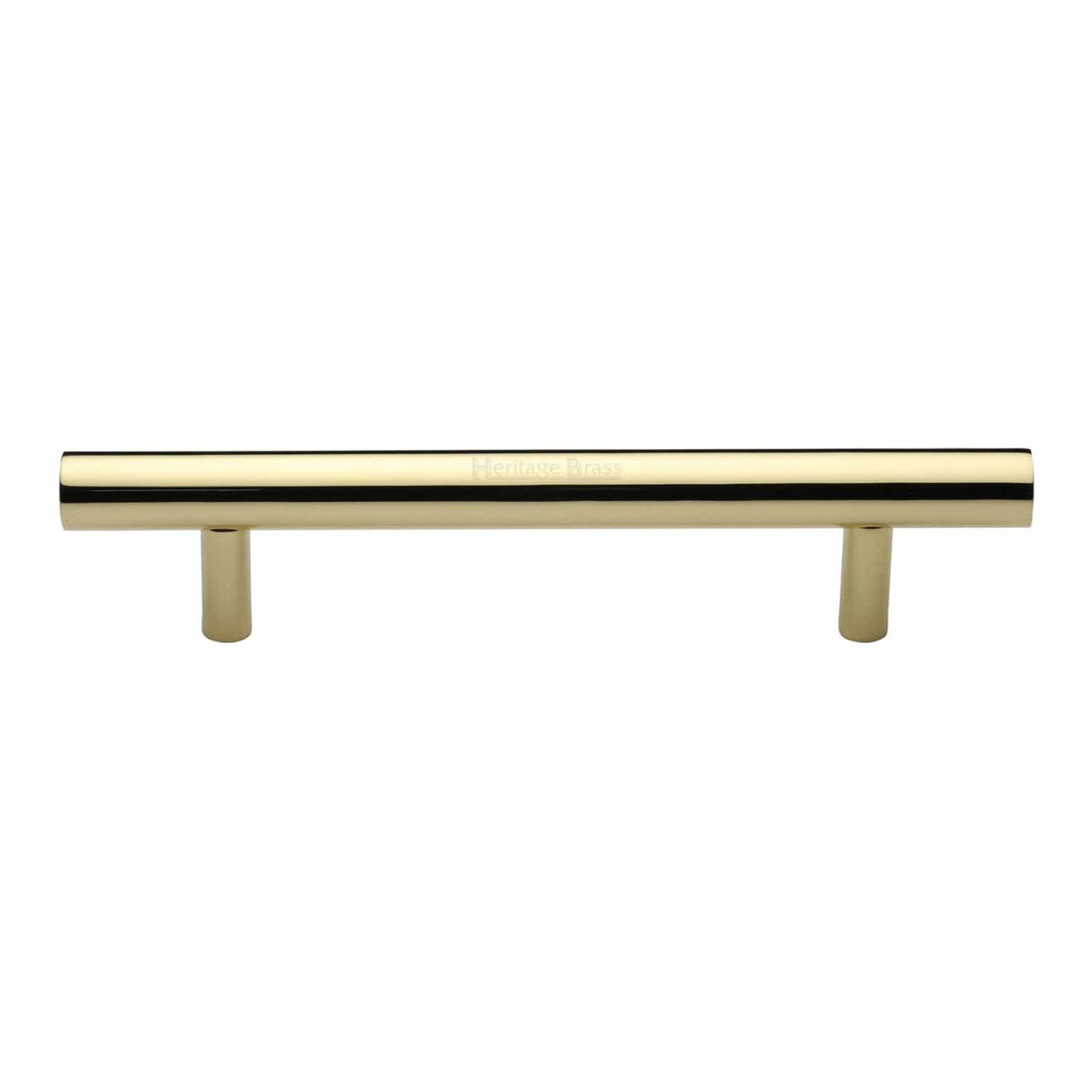 Heritage Brass Door Furniture Polished Brass / Pull Handles (Bolt Through) Heritage Brass - Door Pull Handle Bar Design 305mm Polished Brass Finish