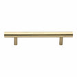 Heritage Brass Door Furniture Satin Brass / Pull Handles (Bolt Through) Heritage Brass - Door Pull Handle Bar Design 305mm Satin Brass Finish