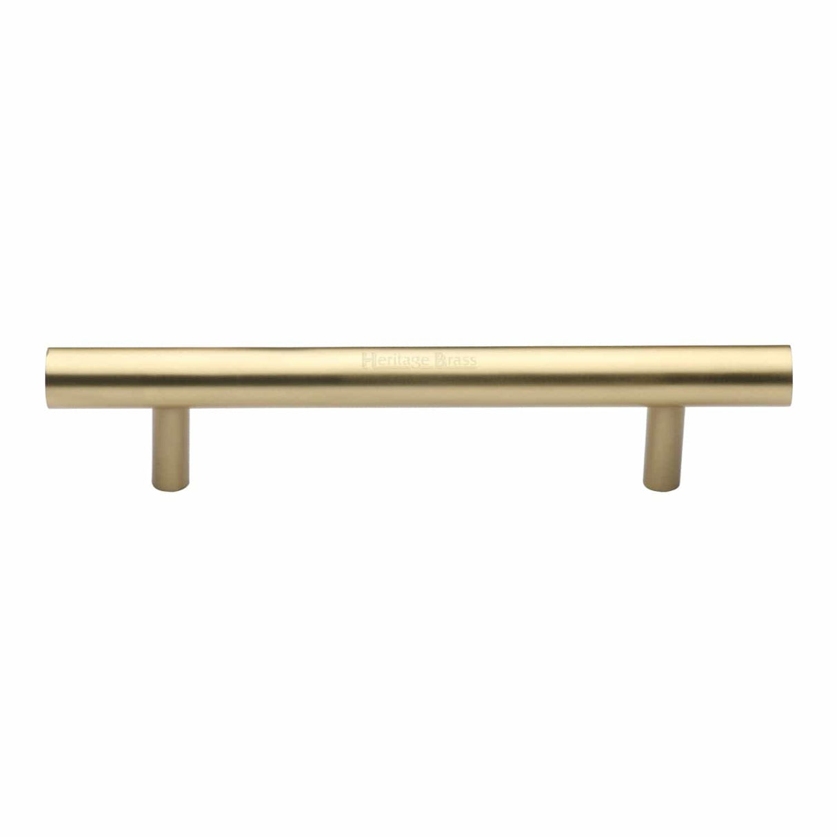 Heritage Brass Door Furniture Satin Brass / Pull Handles (Bolt Through) Heritage Brass - Door Pull Handle Bar Design 305mm Satin Brass Finish