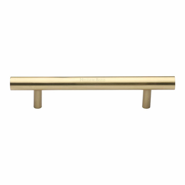 Heritage Brass Door Furniture Satin Brass / Pull Handles (Bolt Through) Heritage Brass - Door Pull Handle Bar Design 305mm Satin Brass Finish