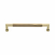 Heritage Brass Door Furniture Polished Brass / Pull Handles (Bolt Through) Heritage Brass - Door Pull Handle Bar Design 330mm Polished Brass Finish