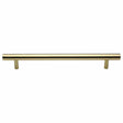 Heritage Brass Door Furniture Polished Brass / Pull Handles (Bolt Through) Heritage Brass - Door Pull Handle Bar Design 457mm Polished Brass Finish