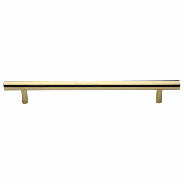 Heritage Brass Door Furniture Polished Brass / Pull Handles (Bolt Through) Heritage Brass - Door Pull Handle Bar Design 457mm Polished Brass Finish