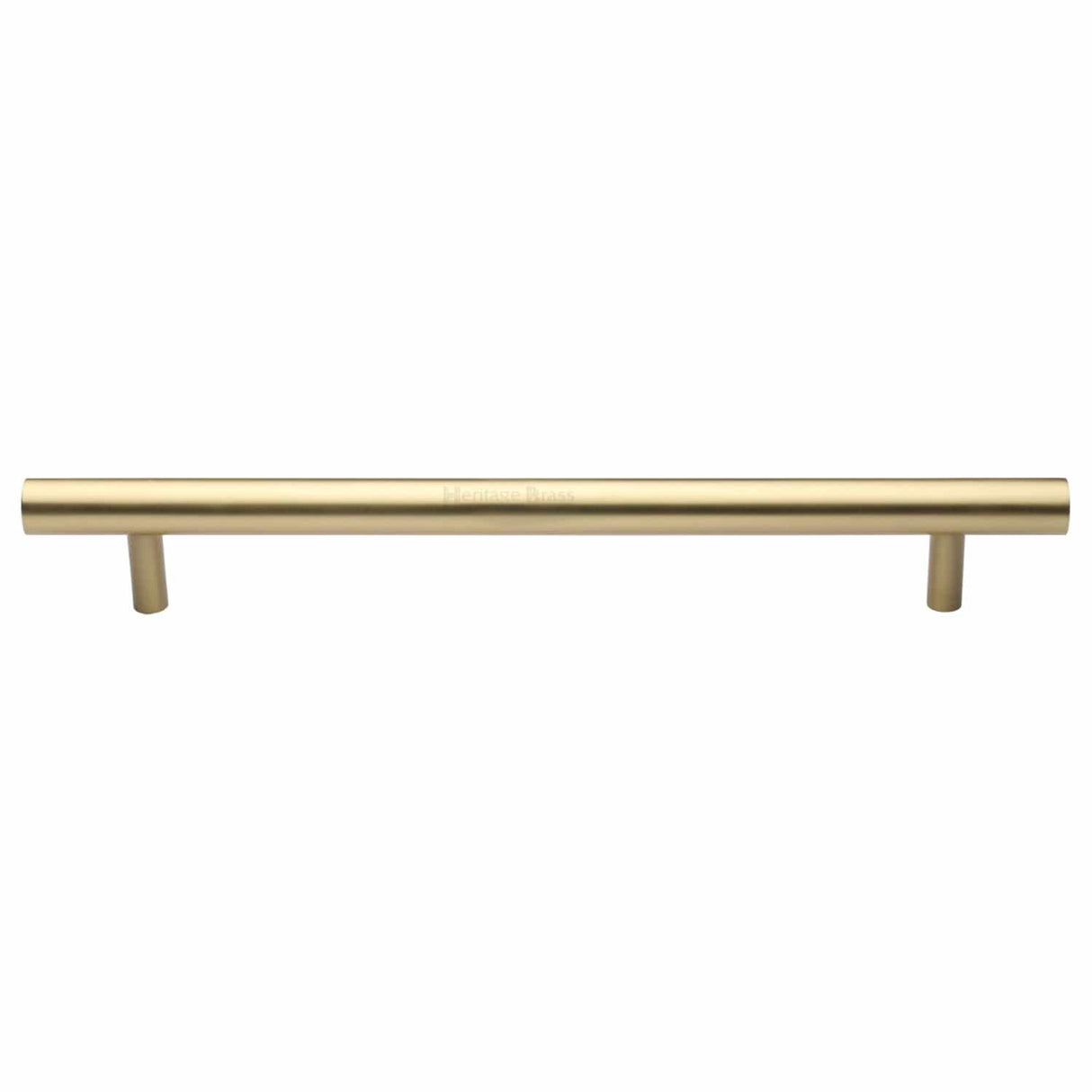 Heritage Brass Door Furniture Satin Brass / Pull Handles (Bolt Through) Heritage Brass - Door Pull Handle Bar Design 457mm Satin Brass Finish