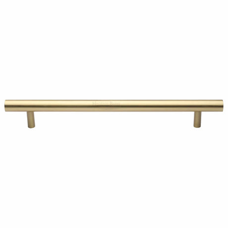 Heritage Brass Door Furniture Satin Brass / Pull Handles (Bolt Through) Heritage Brass - Door Pull Handle Bar Design 457mm Satin Brass Finish