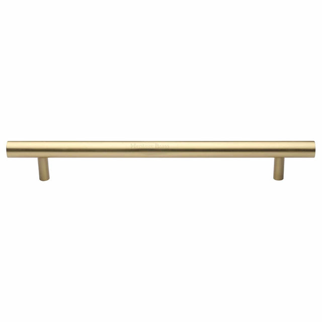Heritage Brass Door Furniture Satin Brass / Pull Handles (Bolt Through) Heritage Brass - Door Pull Handle Bar Design 457mm Satin Brass Finish