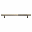 Heritage Brass Door Furniture Antique Brass / Pull Handles (Bolt Through) Heritage Brass - Door Pull Handle Bar Knurled Design 457mm Antique Brass Finish