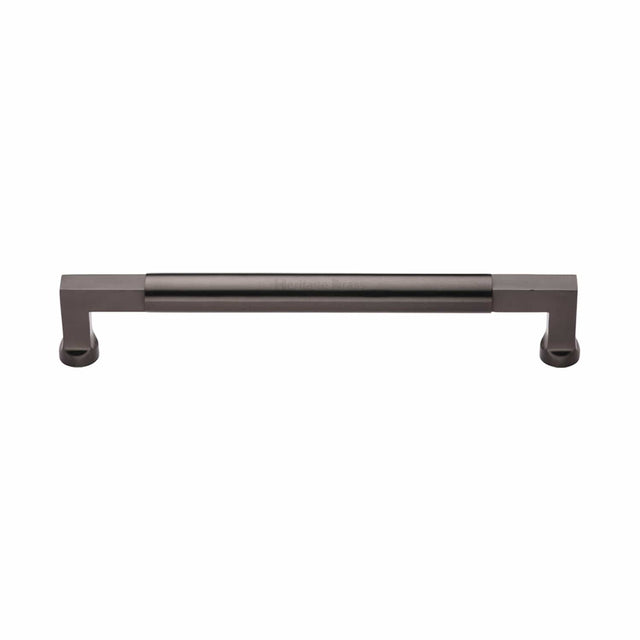 Heritage Brass Door Furniture Matt Bronze / Pull Handles (Bolt Through) Heritage Brass - Door Pull Handle Bauhaus Design 330mm Matt Bronze Finish