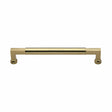 Heritage Brass Door Furniture Polished Brass / Pull Handles (Bolt Through) Heritage Brass - Door Pull Handle Bauhaus Design 330mm Polished Brass Finish