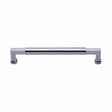 Heritage Brass Door Furniture Polished Chrome / Pull Handles (Bolt Through) Heritage Brass - Door Pull Handle Bauhaus Design 330mm Polished Chrome Finish