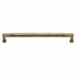 Heritage Brass Door Furniture Antique Brass / Pull Handles (Bolt Through) Heritage Brass - Door Pull Handle Bauhaus Design 483mm Antique Brass Finish