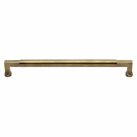 Heritage Brass Door Furniture Antique Brass / Pull Handles (Bolt Through) Heritage Brass - Door Pull Handle Bauhaus Design 483mm Antique Brass Finish