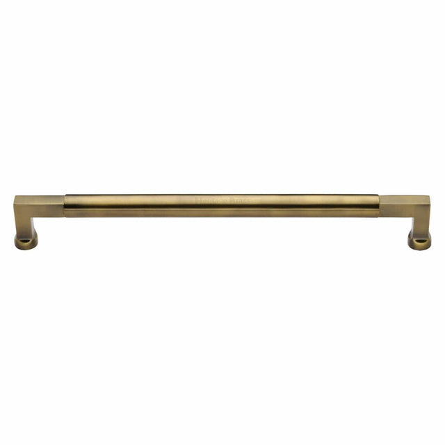 Heritage Brass Door Furniture Antique Brass / Pull Handles (Bolt Through) Heritage Brass - Door Pull Handle Bauhaus Design 483mm Antique Brass Finish