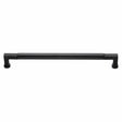 Heritage Brass Door Furniture Matt Black / Pull Handles (Bolt Through) Heritage Brass - Door Pull Handle Bauhaus Design 483mm Matt Black Finish