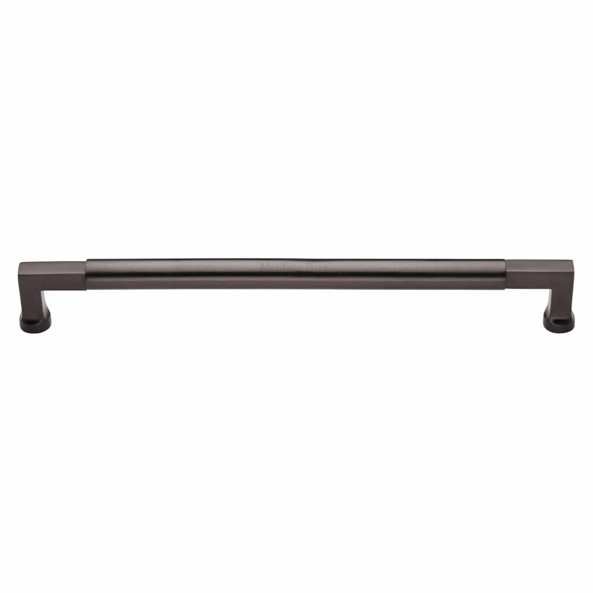 Heritage Brass Door Furniture Matt Bronze / Pull Handles (Bolt Through) Heritage Brass - Door Pull Handle Bauhaus Design 483mm Matt Bronze Finish