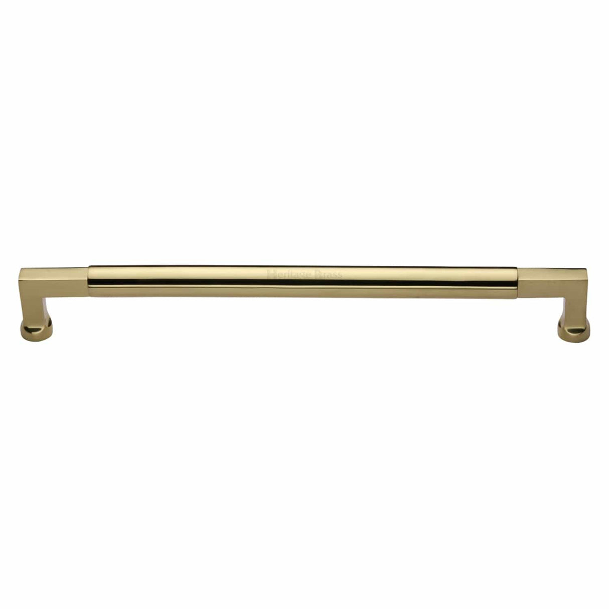 Heritage Brass Door Furniture Polished Brass / Pull Handles (Bolt Through) Heritage Brass - Door Pull Handle Bauhaus Design 483mm Polished Brass Finish