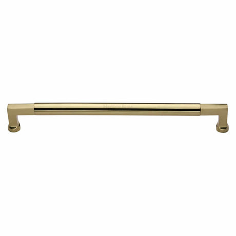 Heritage Brass Door Furniture Polished Brass / Pull Handles (Bolt Through) Heritage Brass - Door Pull Handle Bauhaus Design 483mm Polished Brass Finish