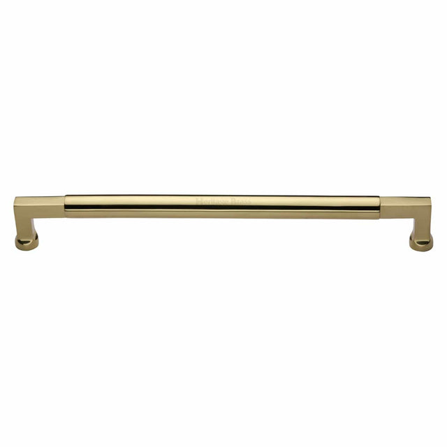 Heritage Brass Door Furniture Polished Brass / Pull Handles (Bolt Through) Heritage Brass - Door Pull Handle Bauhaus Design 483mm Polished Brass Finish