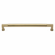 Heritage Brass Door Furniture Satin Brass / Pull Handles (Bolt Through) Heritage Brass - Door Pull Handle Bauhaus Design 483mm Satin Brass Finish