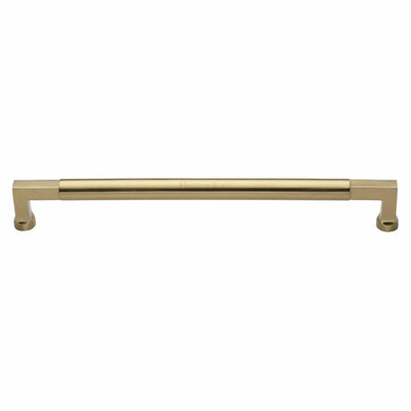 Heritage Brass Door Furniture Satin Brass / Pull Handles (Bolt Through) Heritage Brass - Door Pull Handle Bauhaus Design 483mm Satin Brass Finish