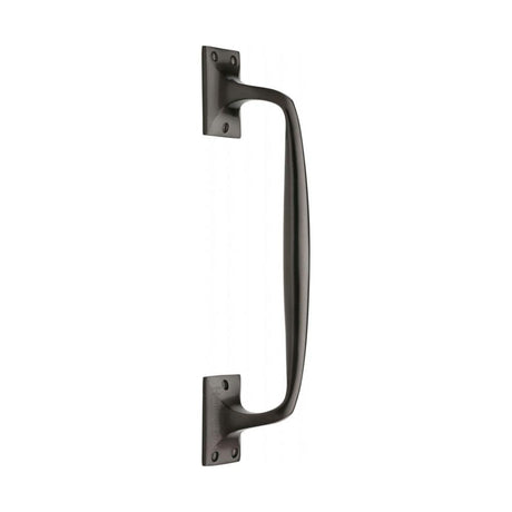 Heritage Brass Door Furniture Matt Bronze / Pull Handles (Face Fix) Heritage Brass - Door Pull Handle Cranked Design 12" Matt Bronze Finish