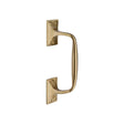 Heritage Brass Door Furniture Satin Brass / Pull Handles (Face Fix) Heritage Brass - Door Pull Handle Cranked Design 8" Satin Brass Finish