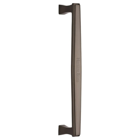 Heritage Brass Door Furniture Matt Bronze / Pull Handles (Bolt Through) Heritage Brass - Door Pull Handle Deco Design 305mm Matt Bronze Finish