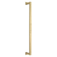 Heritage Brass Door Furniture Satin Brass / Pull Handles (Bolt Through) Heritage Brass - Door Pull Handle Deco Design 457mm Satin Brass Finish