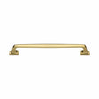 Heritage Brass Door Furniture Polished Brass / Pull Handles (Bolt Through) Heritage Brass - Door Pull Handle Durham Design 345mm Polished Brass Finish