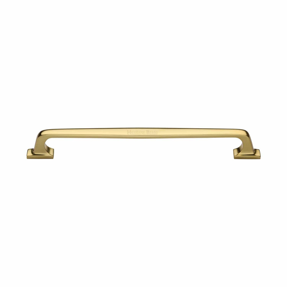 Heritage Brass Door Furniture Polished Brass / Pull Handles (Bolt Through) Heritage Brass - Door Pull Handle Durham Design 345mm Polished Brass Finish