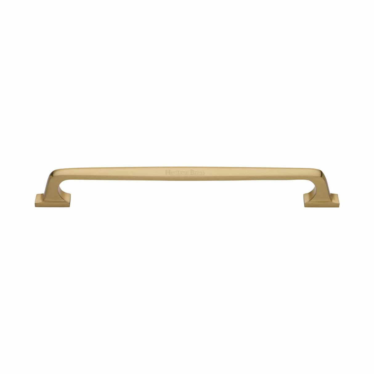 Heritage Brass Door Furniture Satin Brass / Pull Handles (Bolt Through) Heritage Brass - Door Pull Handle Durham Design 345mm Satin Brass Finish
