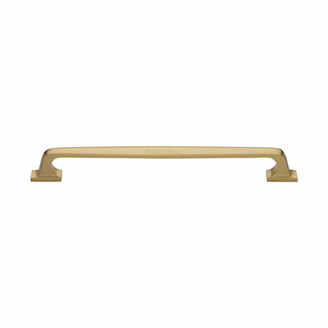 Heritage Brass Door Furniture Satin Brass / Pull Handles (Bolt Through) Heritage Brass - Door Pull Handle Durham Design 345mm Satin Brass Finish