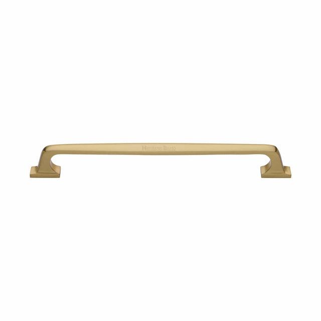 Heritage Brass Door Furniture Satin Brass / Pull Handles (Bolt Through) Heritage Brass - Door Pull Handle Durham Design 345mm Satin Brass Finish