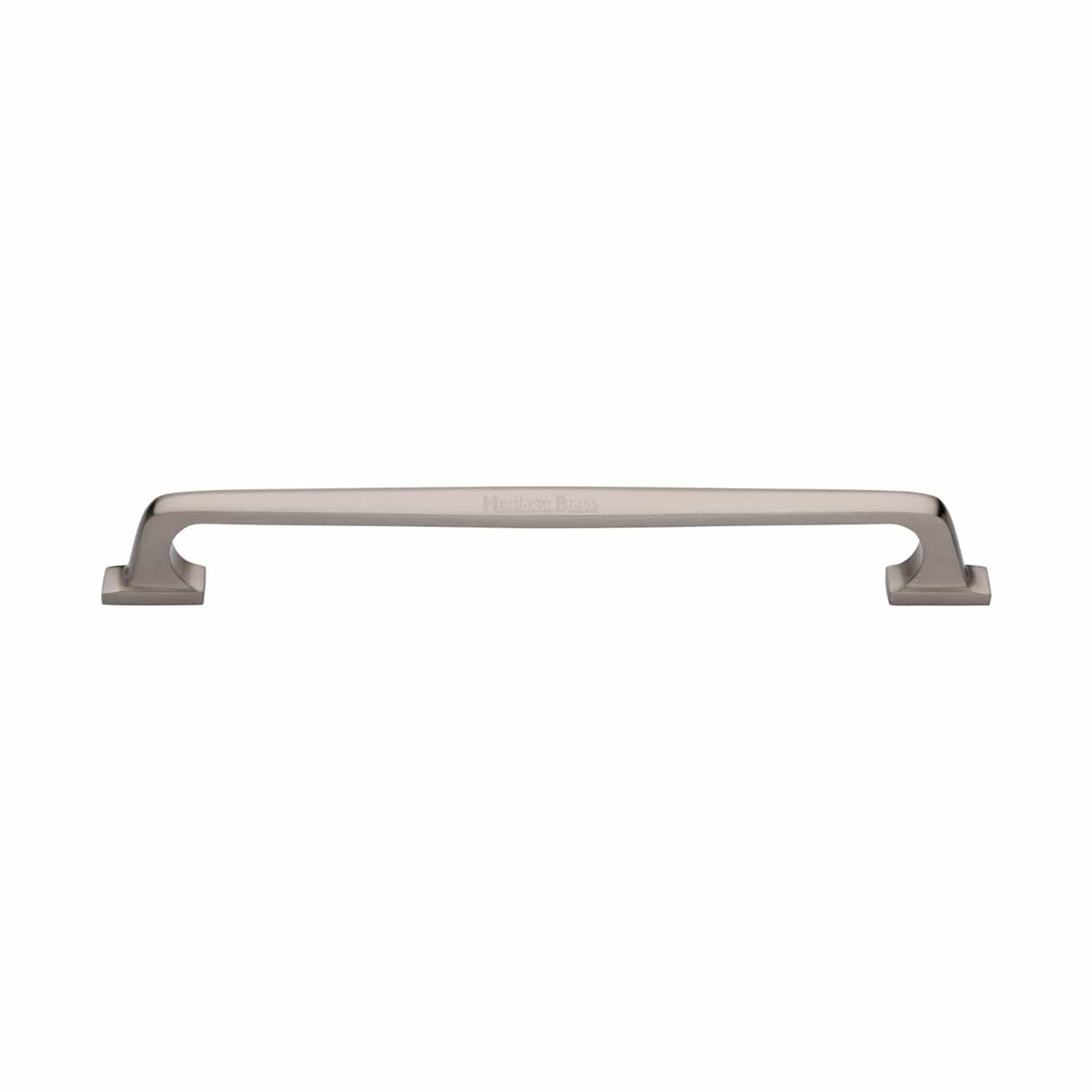 Heritage Brass Door Furniture Satin Nickel / Pull Handles (Bolt Through) Heritage Brass - Door Pull Handle Durham Design 345mm Satin Nickel Finish