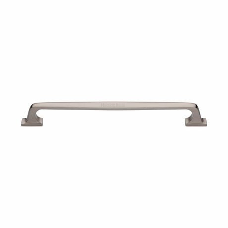 Heritage Brass Door Furniture Satin Nickel / Pull Handles (Bolt Through) Heritage Brass - Door Pull Handle Durham Design 345mm Satin Nickel Finish