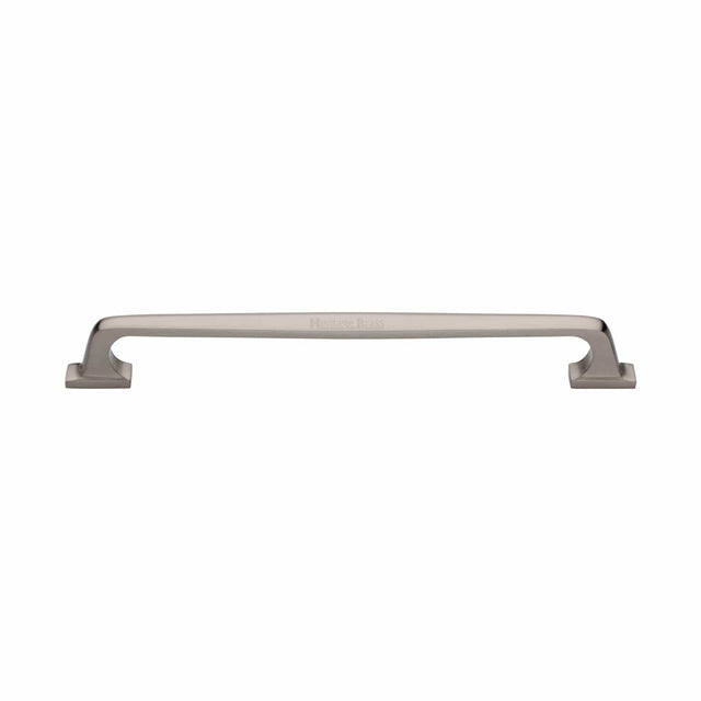 Heritage Brass Door Furniture Satin Nickel / Pull Handles (Bolt Through) Heritage Brass - Door Pull Handle Durham Design 345mm Satin Nickel Finish