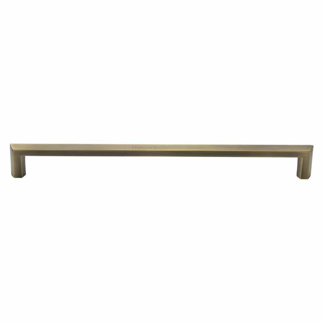 Heritage Brass Door Furniture Antique Brass / Pull Handles (Bolt Through) Heritage Brass - Door Pull Handle Hexagonal Design 480mm Antique Brass Finish