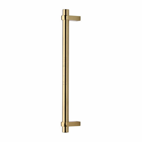 Heritage Brass Door Furniture Polished Brass / Pull Handles (Bolt Through) Heritage Brass - Door Pull Handle Industrial Design 353mm Polished Brass Finish