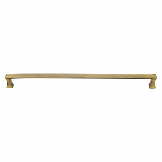 Heritage Brass Door Furniture Antique Brass / Pull Handles (Bolt Through) Heritage Brass - Door Pull Handle Pyramid Design 478mm Antique Brass Finish