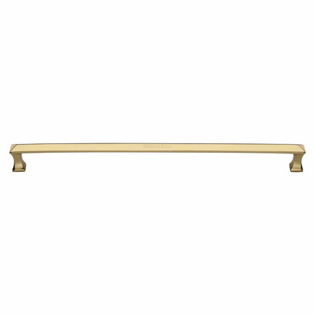 Heritage Brass Door Furniture Polished Brass / Pull Handles (Bolt Through) Heritage Brass - Door Pull Handle Pyramid Design 478mm Polished Brass Finish