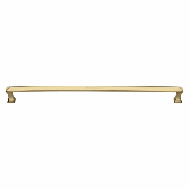 Heritage Brass Door Furniture Polished Brass / Pull Handles (Bolt Through) Heritage Brass - Door Pull Handle Pyramid Design 478mm Polished Brass Finish