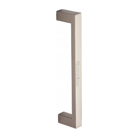 Heritage Brass Door Furniture Satin Nickel / Pull Handles (Bolt Through) Heritage Brass - Door Pull Handle Satin Nickel Finish