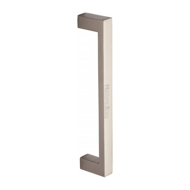 Heritage Brass Door Furniture Satin Nickel / Pull Handles (Bolt Through) Heritage Brass - Door Pull Handle Satin Nickel Finish