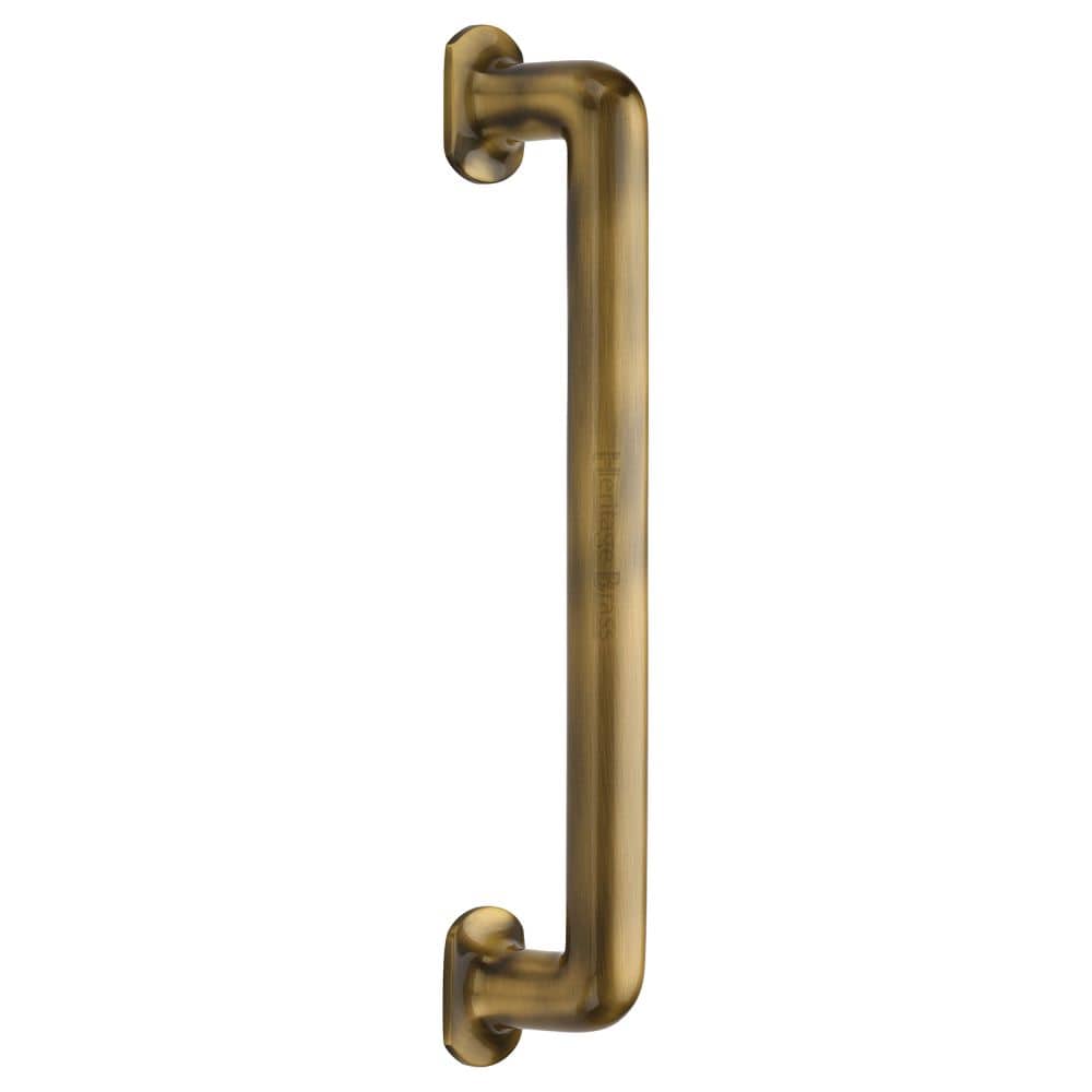 Heritage Brass Door Furniture Antique Brass / Pull Handles (Bolt Through) Heritage Brass - Door Pull Handle Traditional Design 330mm Antique Brass Finish