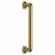 Heritage Brass Door Furniture Polished Brass / Pull Handles (Bolt Through) Heritage Brass - Door Pull Handle Traditional Design 330mm Polished Brass Finish