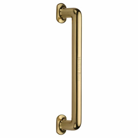 Heritage Brass Door Furniture Polished Brass / Pull Handles (Bolt Through) Heritage Brass - Door Pull Handle Traditional Design 330mm Polished Brass Finish