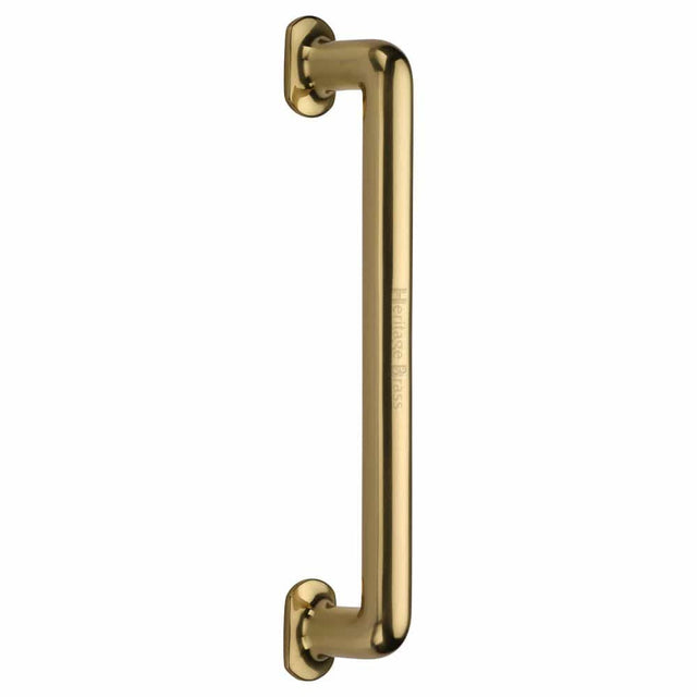 Heritage Brass Door Furniture Polished Brass / Pull Handles (Bolt Through) Heritage Brass - Door Pull Handle Traditional Design 330mm Polished Brass Finish