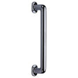 Heritage Brass Door Furniture Polished Chrome / Pull Handles (Bolt Through) Heritage Brass - Door Pull Handle Traditional Design 330mm Polished Chrome Finish